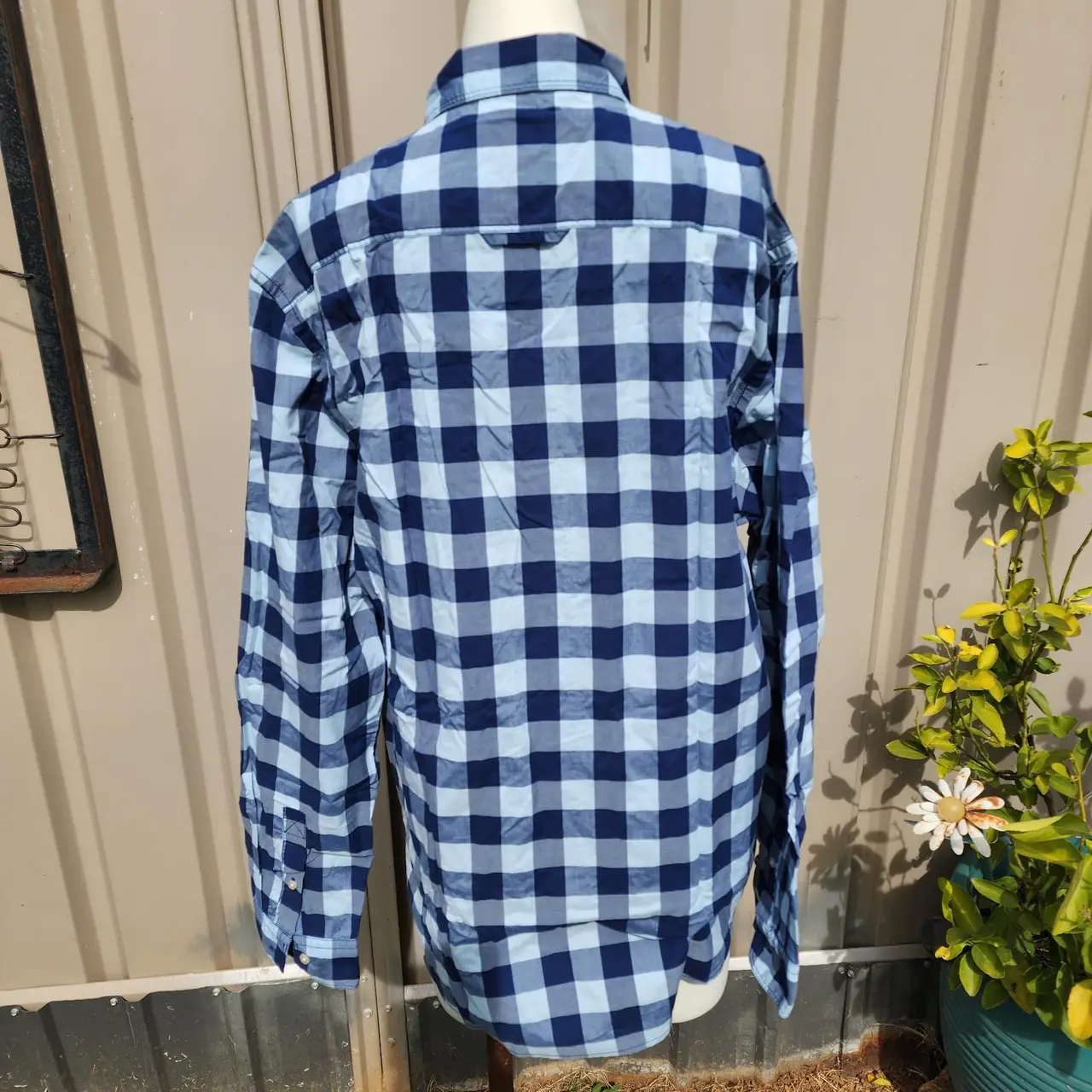 Country Road long sleeve check shirt size large – photo 5