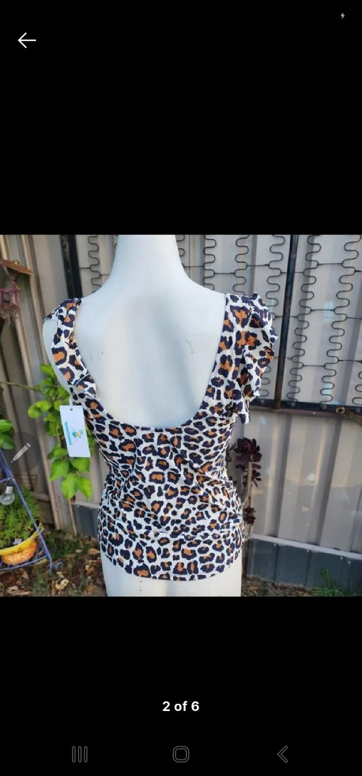 Beach sissi tankini top — photo 5