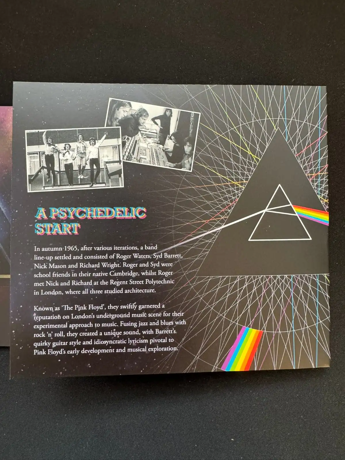Pink Floyd 2026 UK £5 Brilliant Uncirculated Colour Coin – photo 4