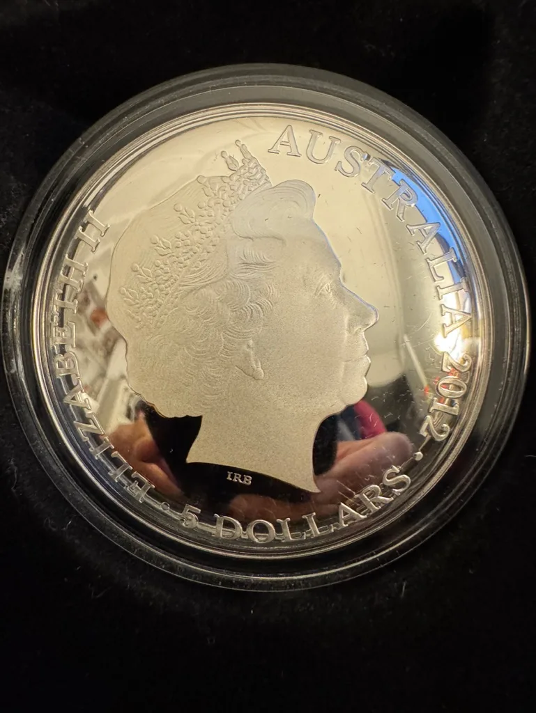 2012–2014 $5 Southern Sky (Crux, Pavo, Orion) Coloured Domed Silver Proof Set – photo 3