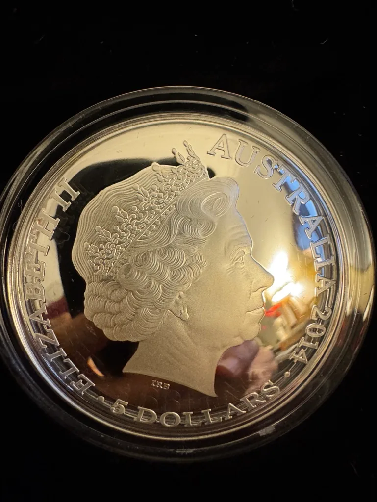 2012–2014 $5 Southern Sky (Crux, Pavo, Orion) Coloured Domed Silver Proof Set – photo 9