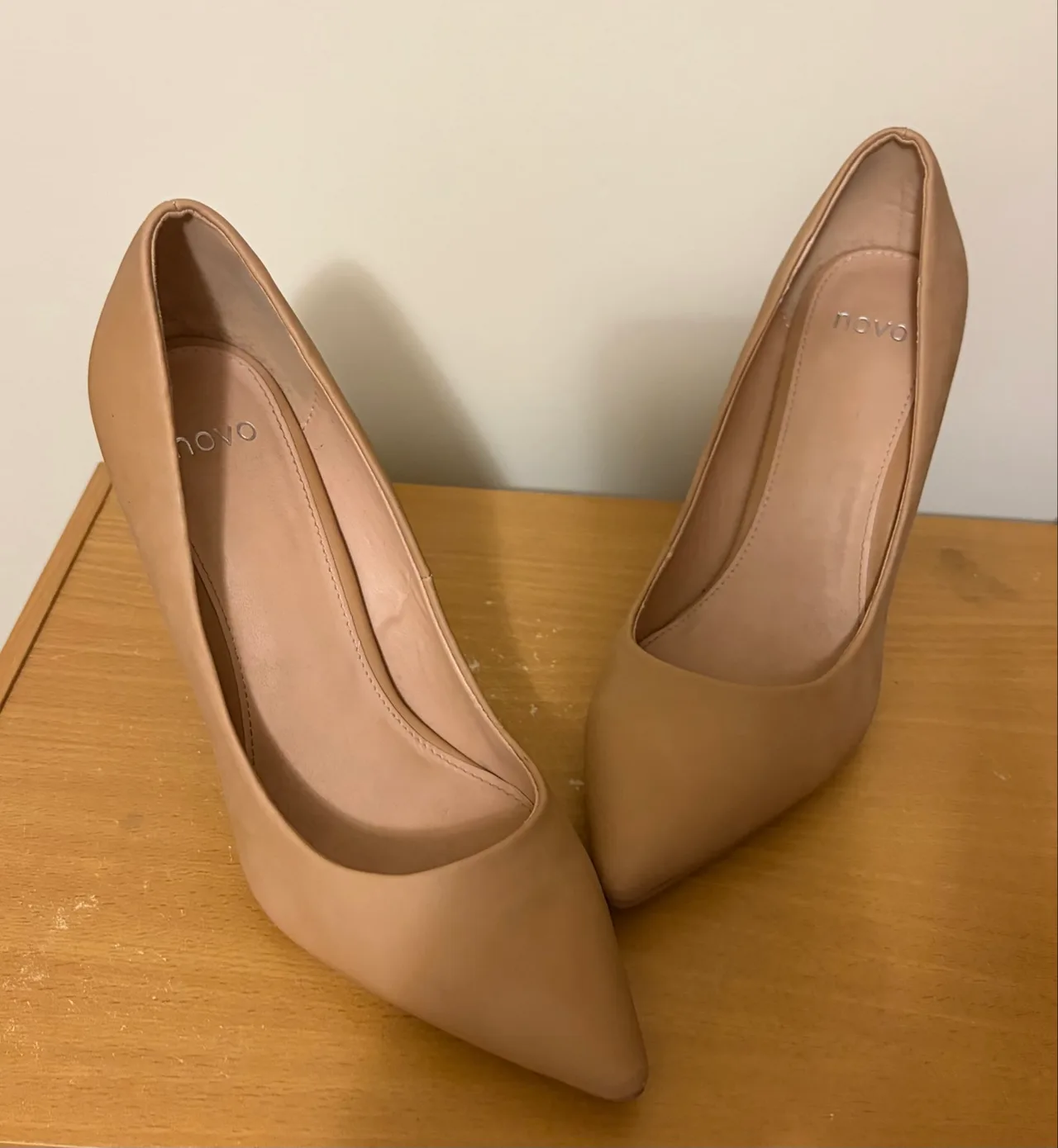 Novo Beige Heels — photo 3