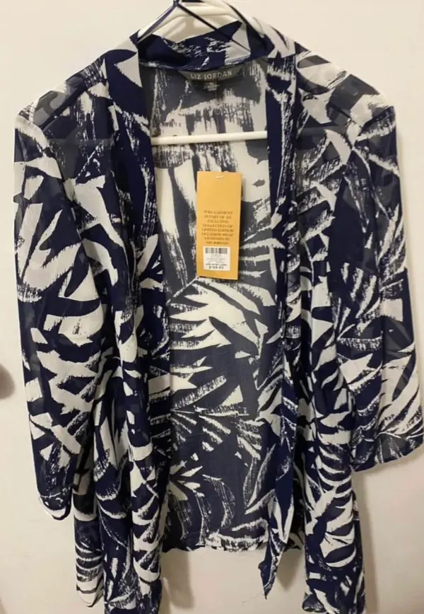 Liz Jordan Sheer Blazer