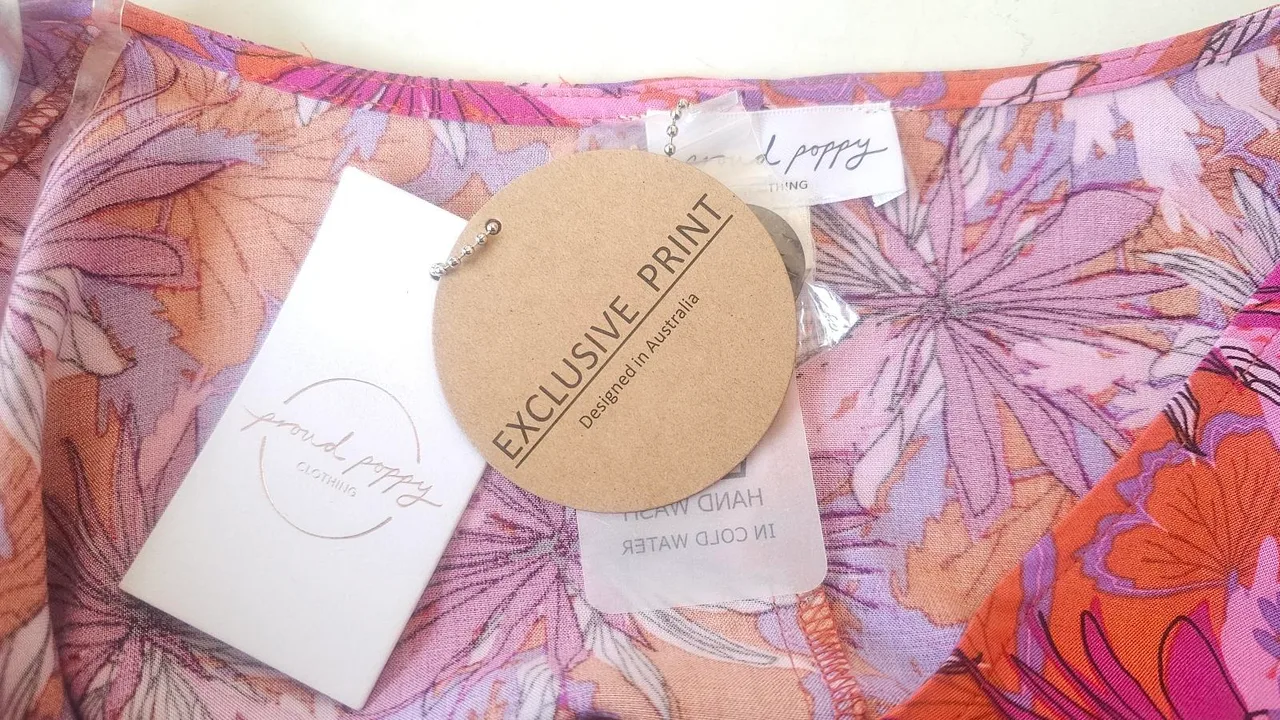 Proud Poppy Floral Dress Size AU 20 BNWT – photo 3