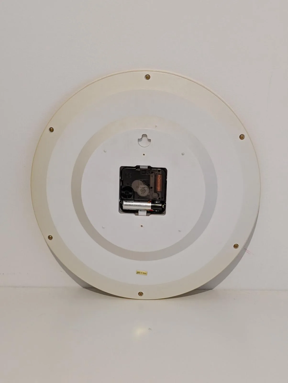 Vintage 80s 90s Special Edition The Original Reverse Clock Made In Taiwan Quartz — photo 2