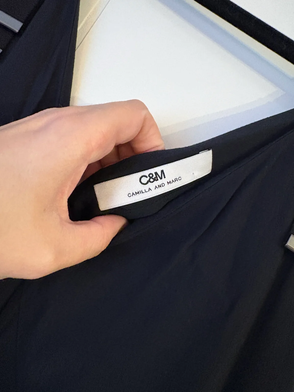 C&M black dress size 6 — photo 3