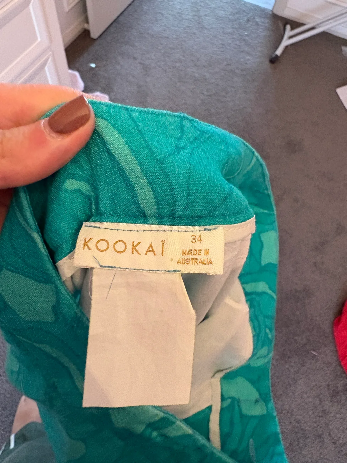Kookai linen pant. Size 6 — photo 2