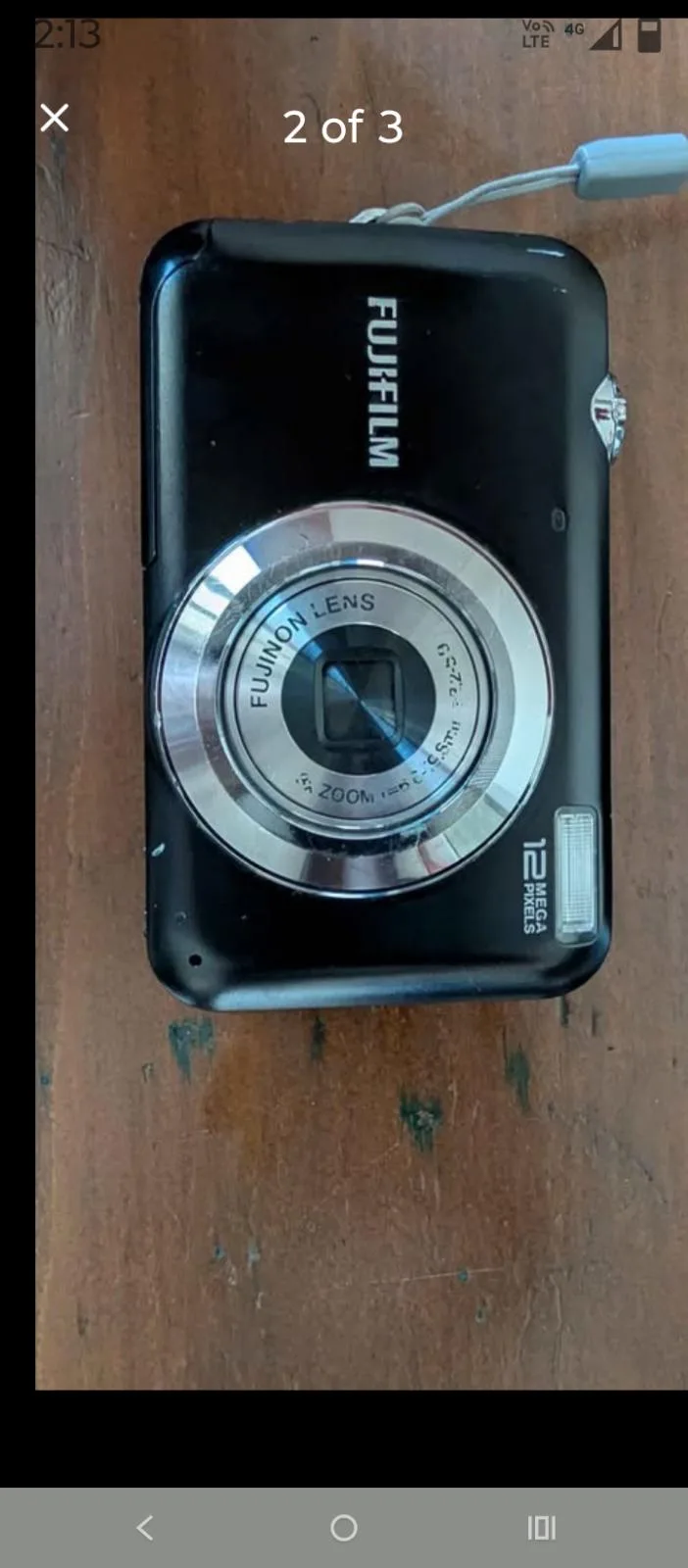 Fujifilm FinePix JV100 Digital Camera, Black — photo 3