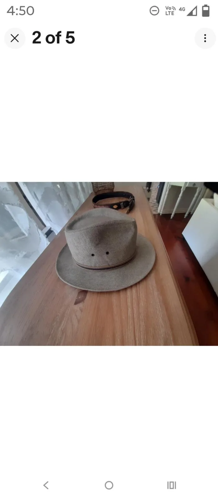 Kooringal Mens Drover Hat  L/XL 61cm — photo 2
