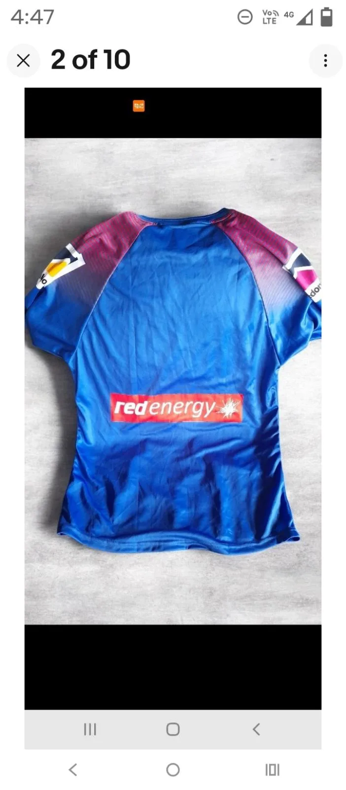 Newcastle Knights NRL Training Tee T Shirt Sizes Small — photo 2