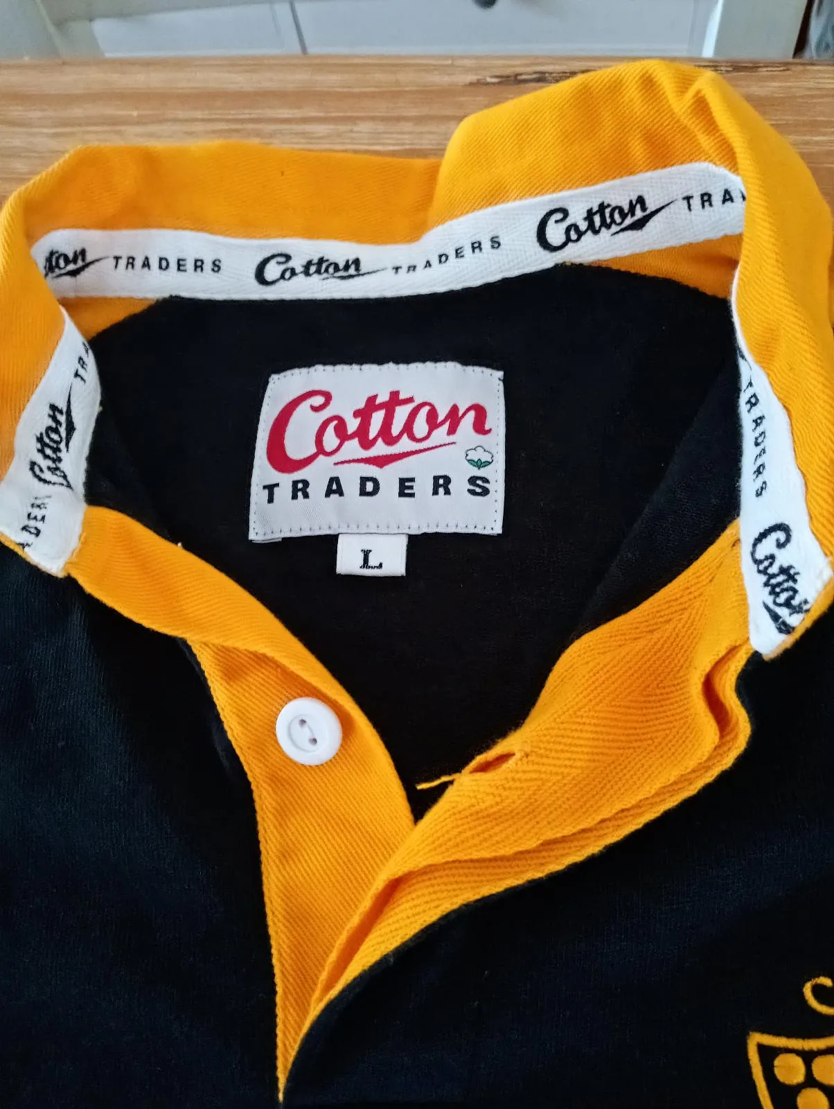 Cotton Cornwall One And All 2000s Vintage Rugby Shirt Sixe L — photo 3