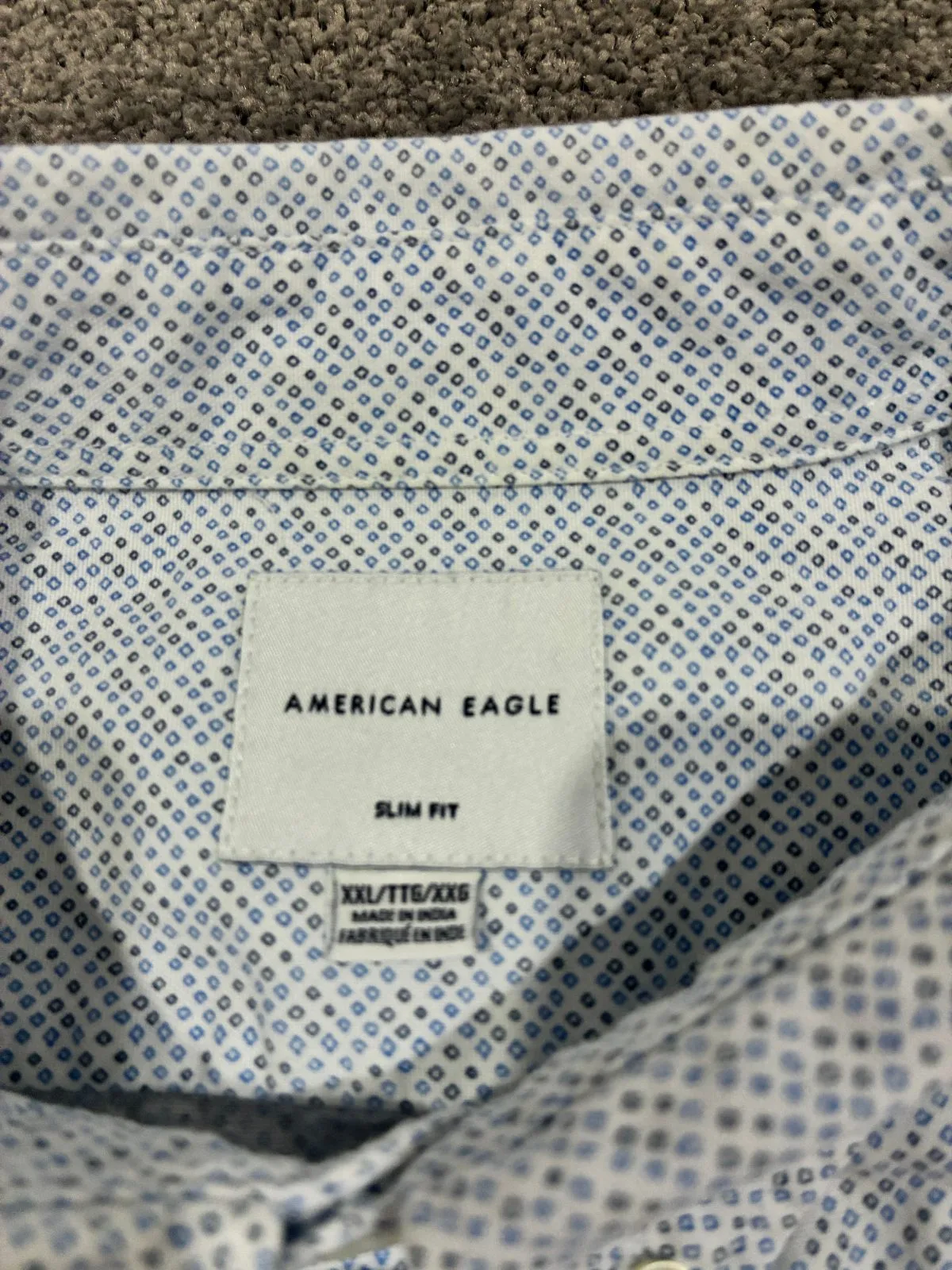 American Eagle Men's Business Shirt is tailored to fit the Big & Tall — photo 5