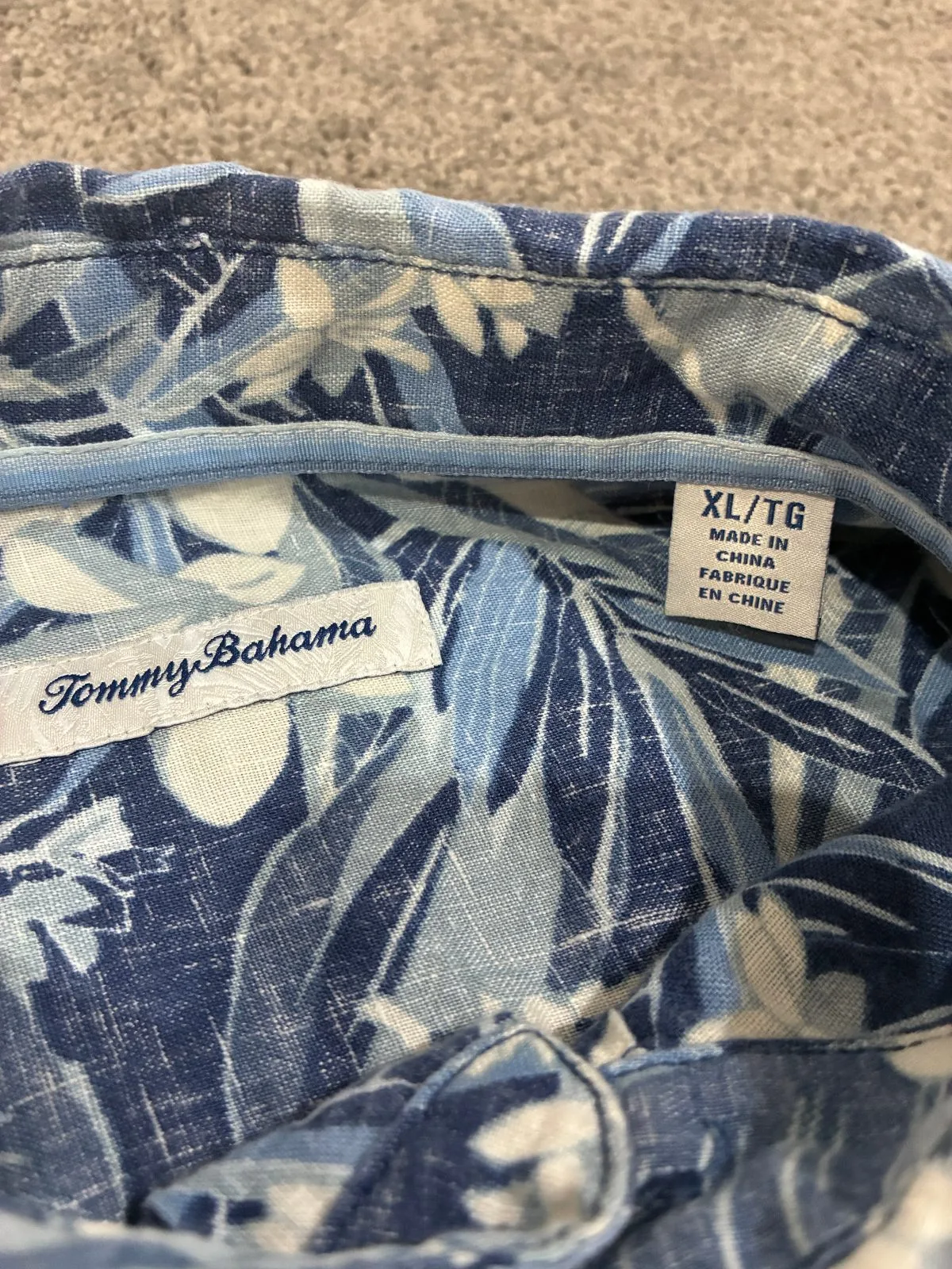 Tommy Bahama men's casual shirt, tailored for the Big & Tall — photo 5