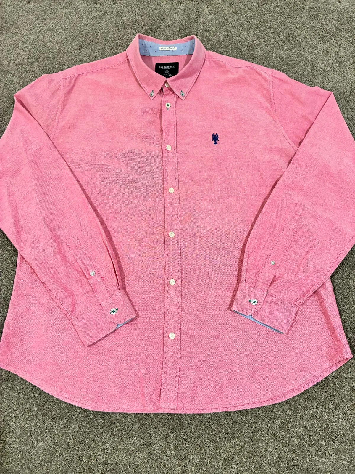 Springfield men's button-up shirt, Big and Tall 2 XL — photo 2