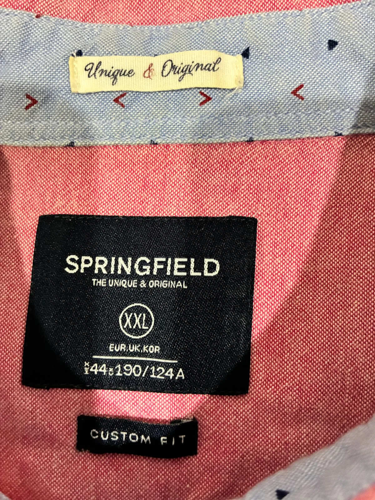 Springfield men's button-up shirt, Big and Tall 2 XL — photo 3