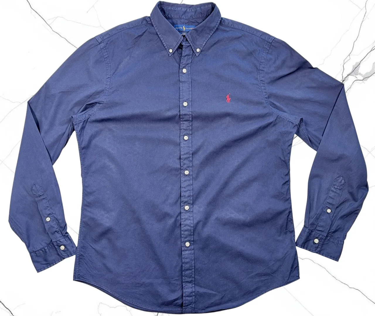 Ralph Lauren Slim Fit Feather Weight Twill Shirt XL – photo 3