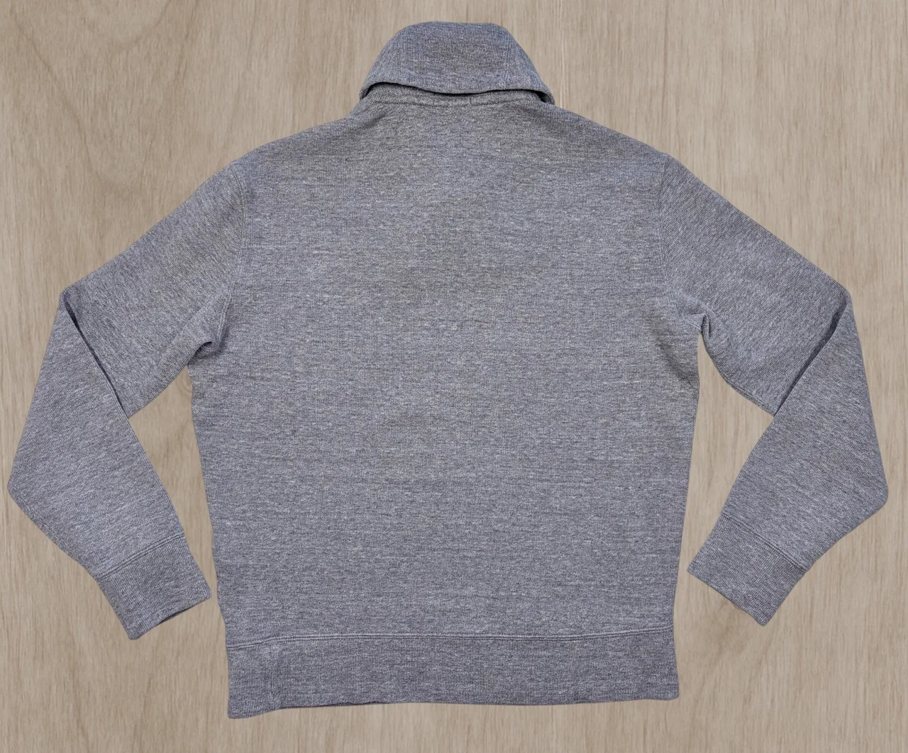 Polo Ralph Lauren Grey Shawl Collar Cotton Sweater M – photo 4