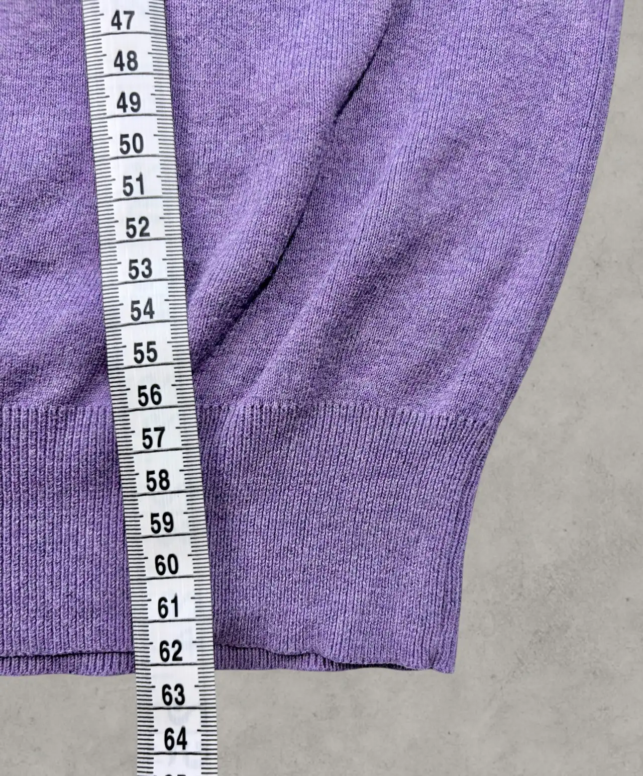 Polo Ralph Lauren Purple Pima Cotton V Neck Jumper L – photo 8