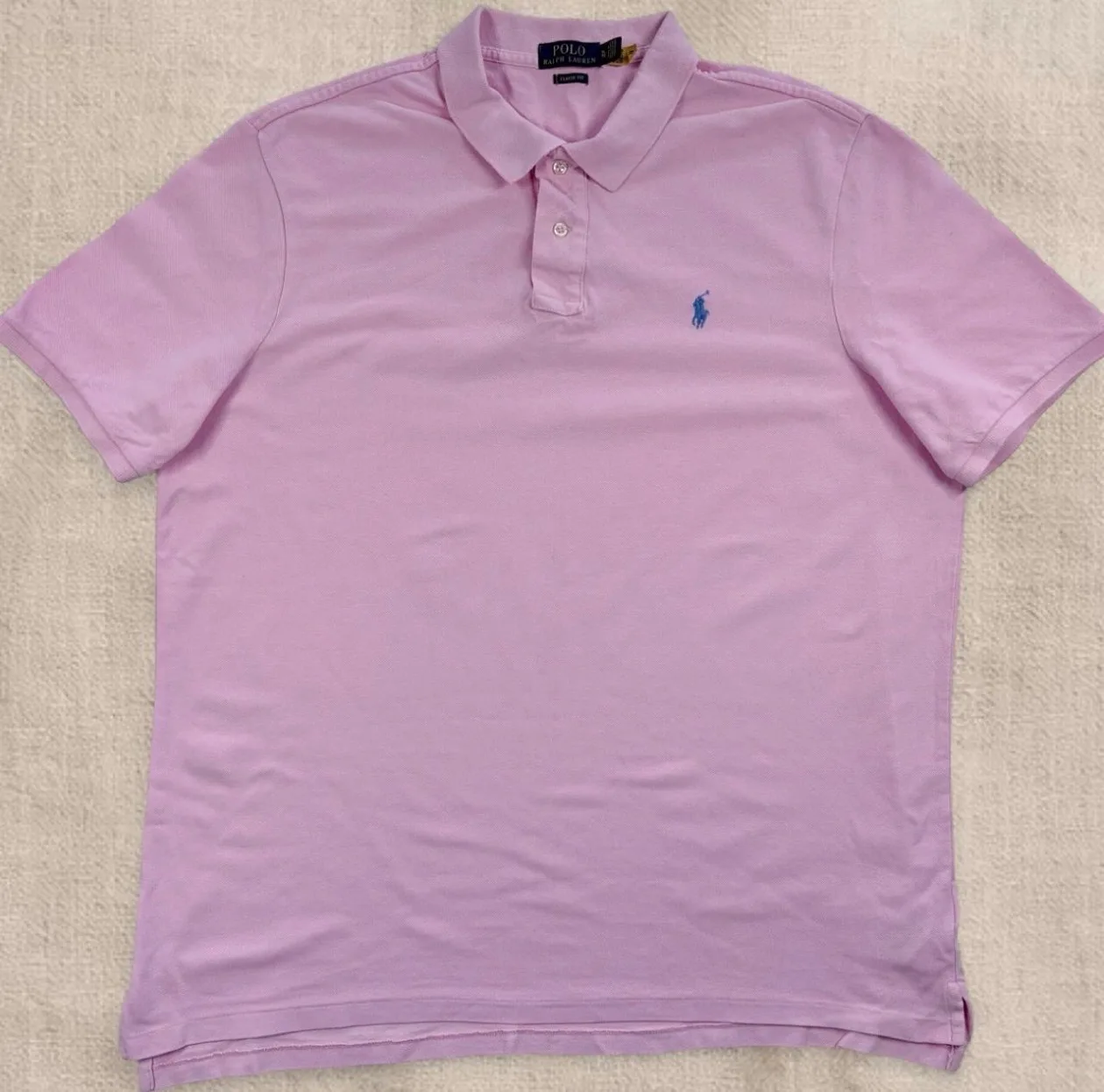 Polo Ralph Lauren Classic Fit Pink Polo – Men’s XL — photo 3