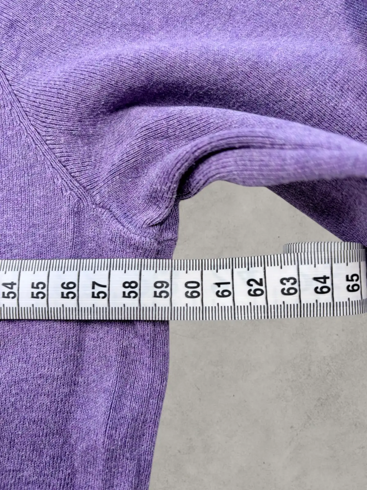 Polo Ralph Lauren Purple Pima Cotton V Neck Jumper L – photo 7
