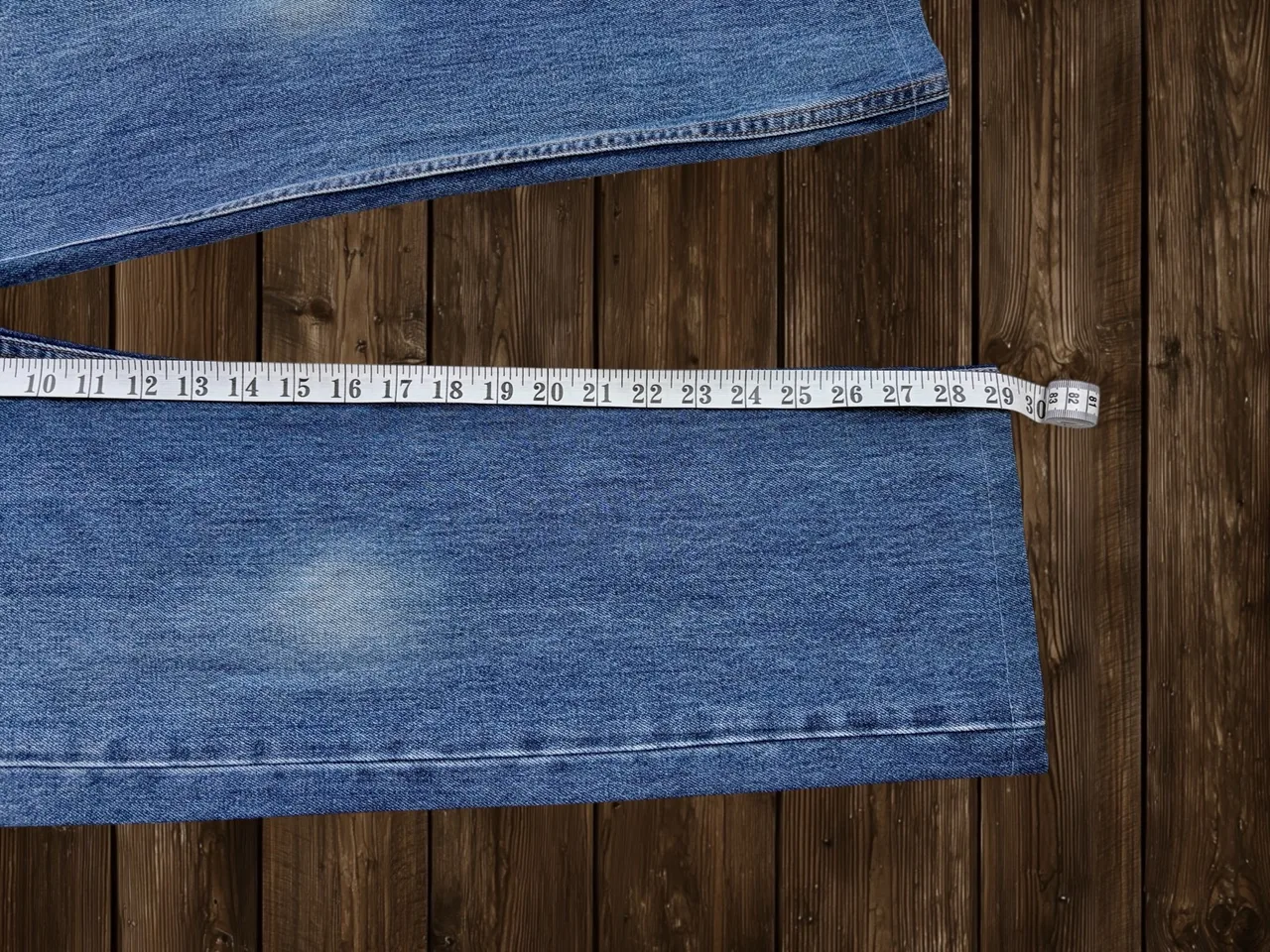 Levi’s 505 Regular Straight Leg Jeans W30 Blue — photo 7