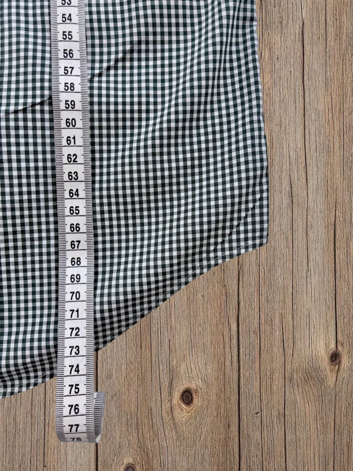 Ralph Lauren Green Gingham Shirt S Orange Pony — photo 9