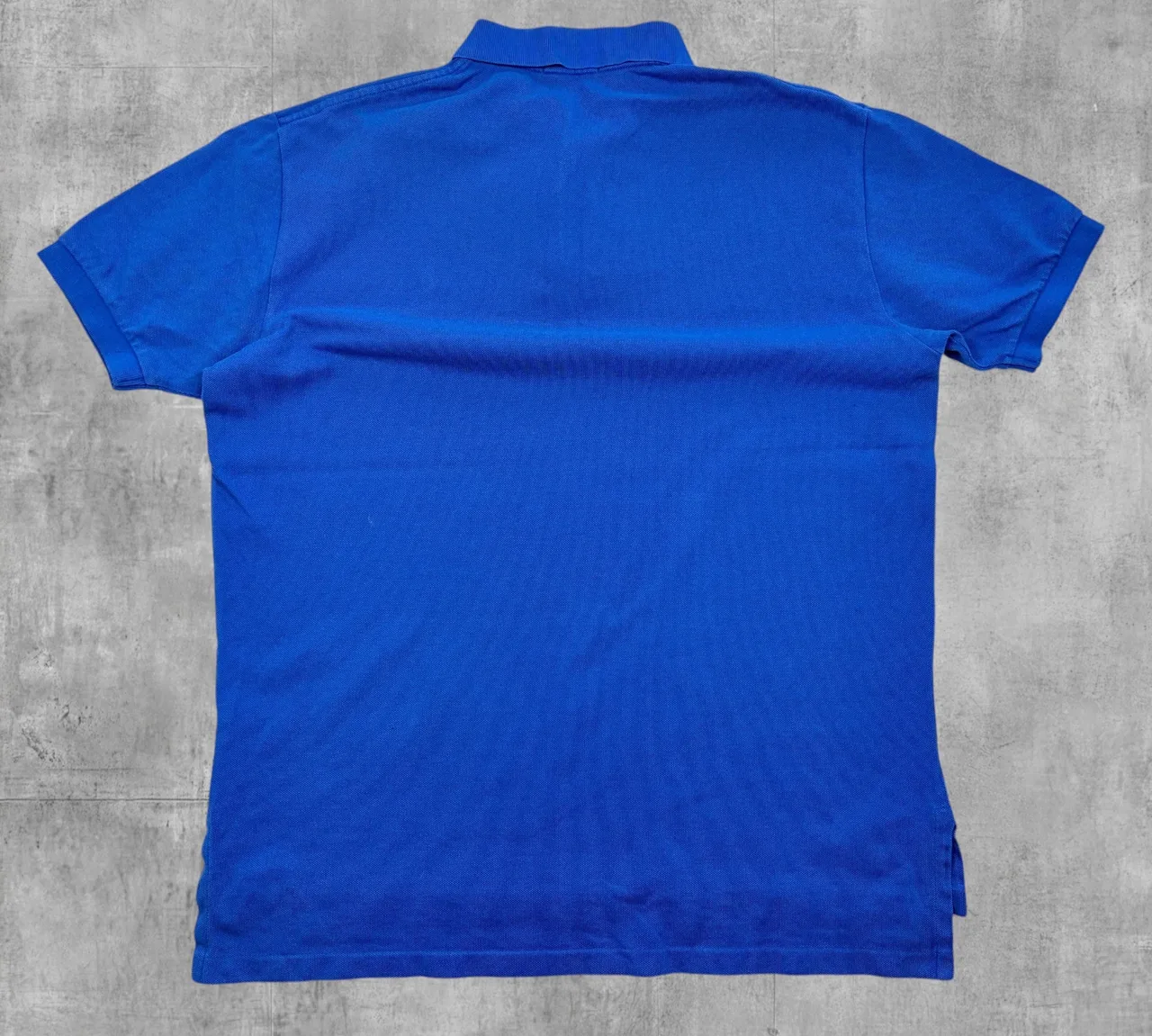 Polo Ralph Lauren Royal Blue Polo Shirt L Orange Pony – photo 5