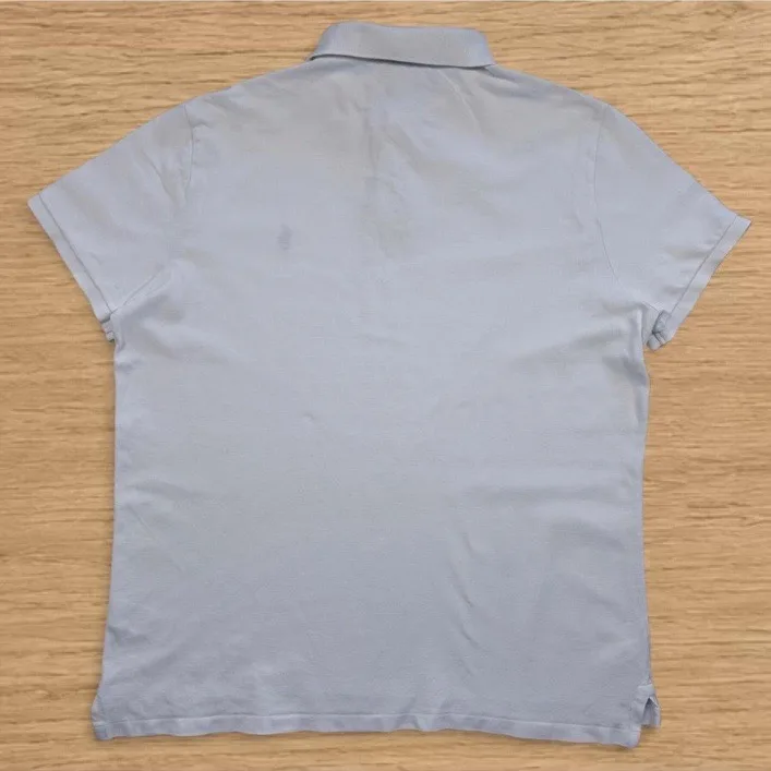 Polo Ralph Lauren White Custom Slim Fit Polo XL — photo 4