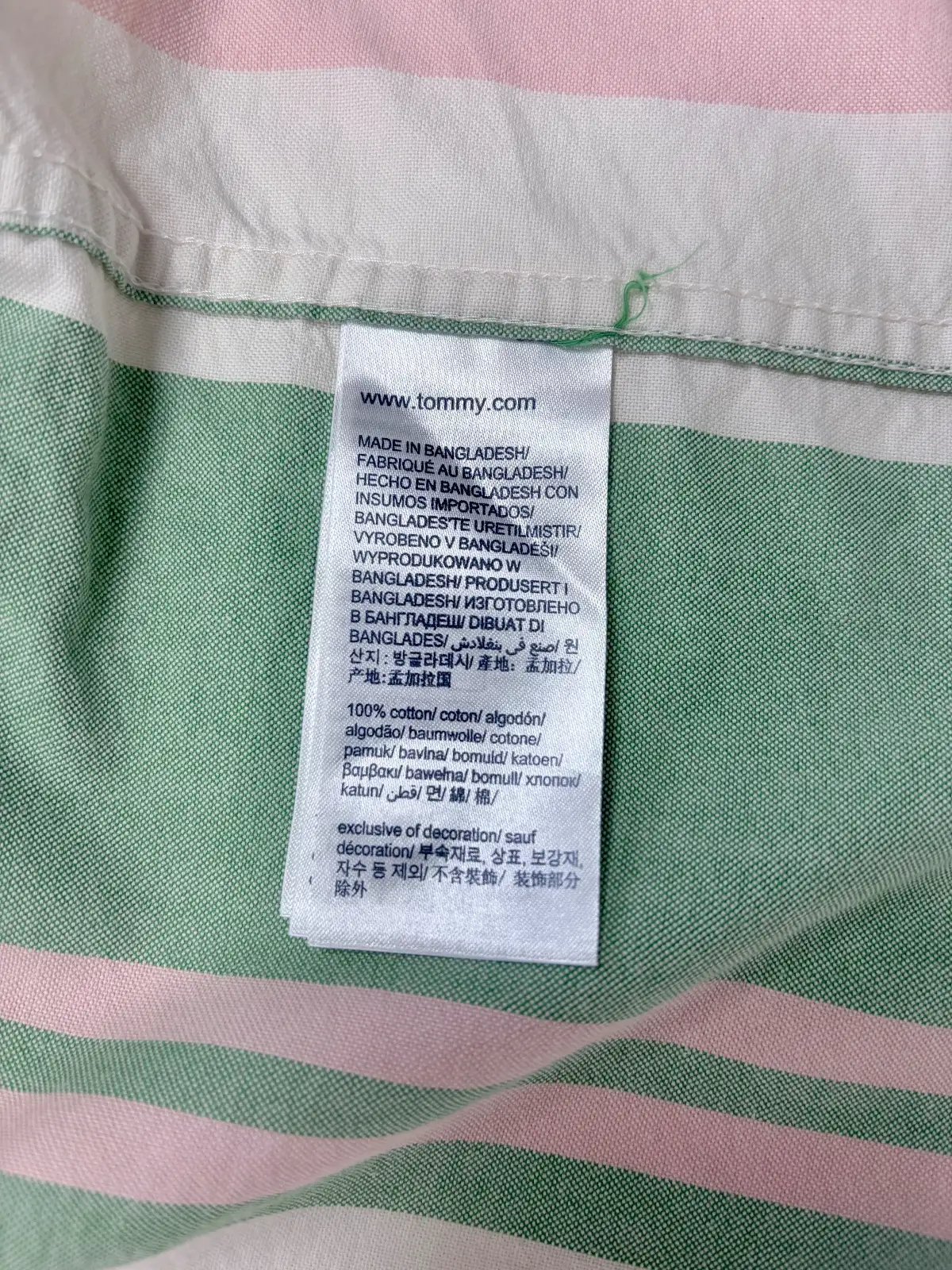 Tommy Jeans TJM Classic Bold Stripe Shirt XL – photo 7