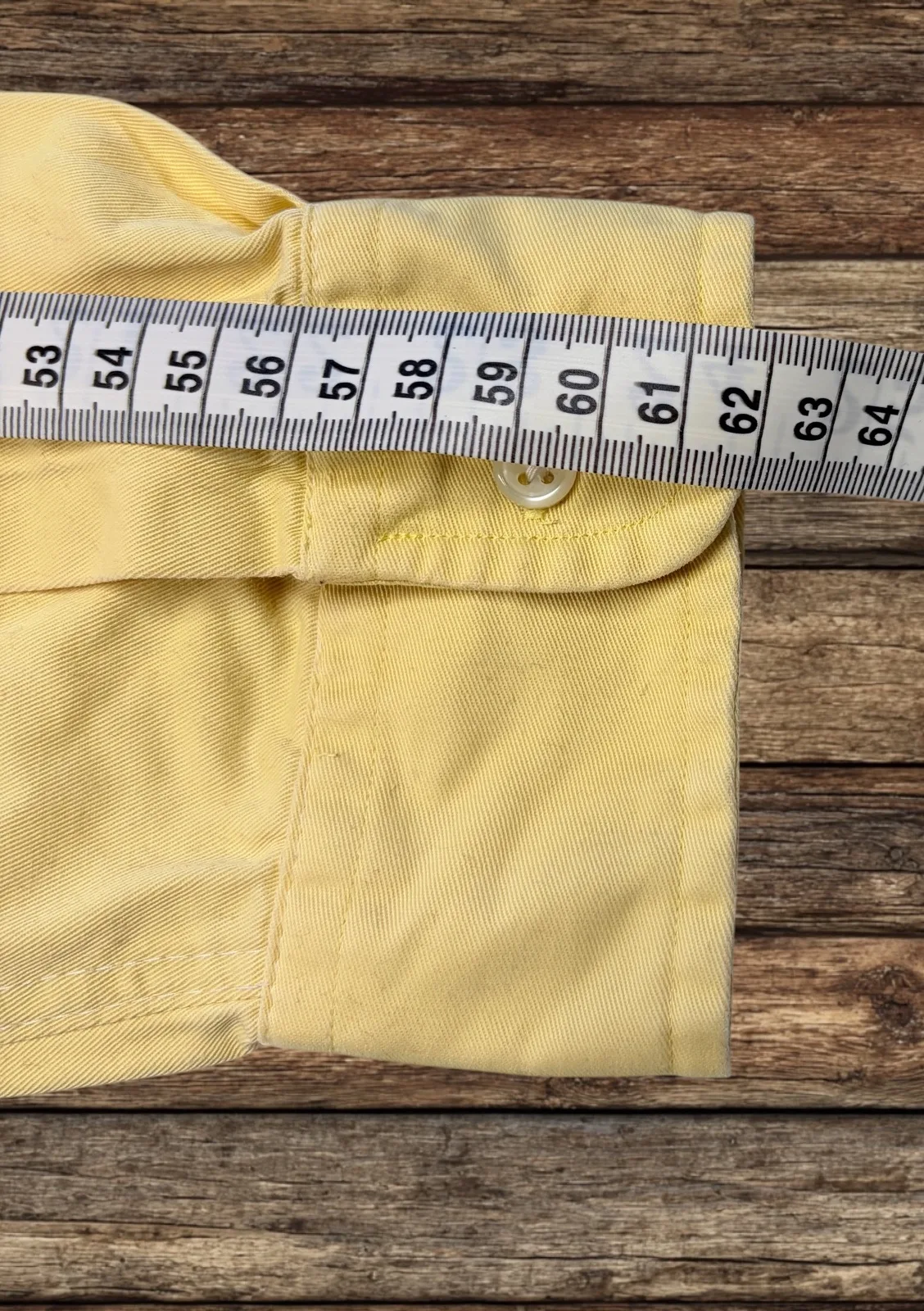 Vintage Ralph Lauren Blake Yellow Oxford Shirt L – photo 9