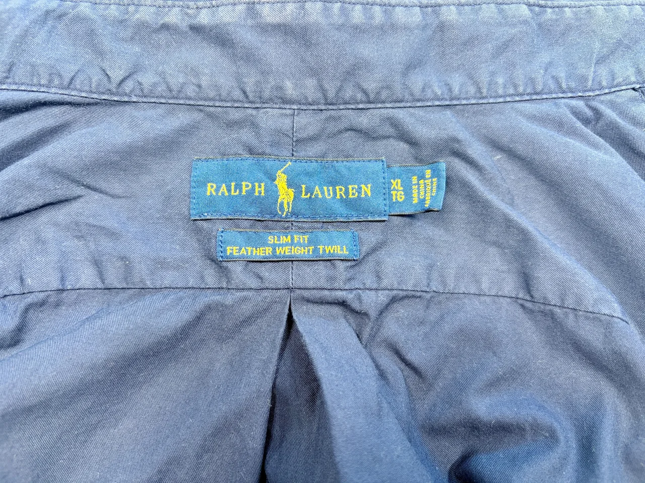Ralph Lauren Slim Fit Feather Weight Twill Shirt XL – photo 9