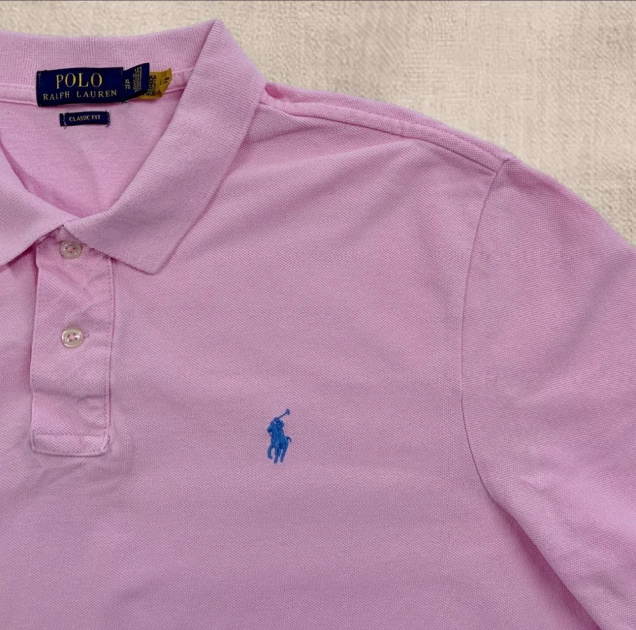 Polo Ralph Lauren Classic Fit Pink Polo – Men’s XL — photo 2