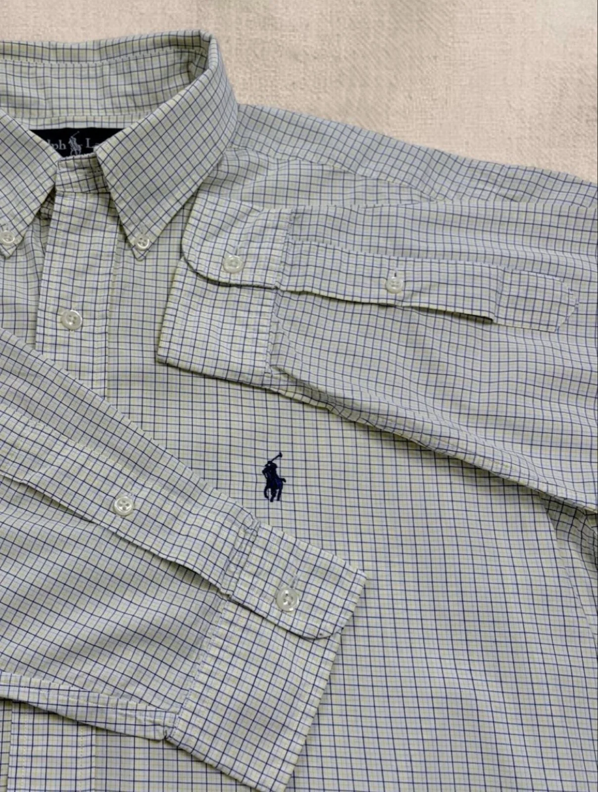 Vintage Ralph Lauren Yarmouth Check Shirt M 15½/33 — photo 3