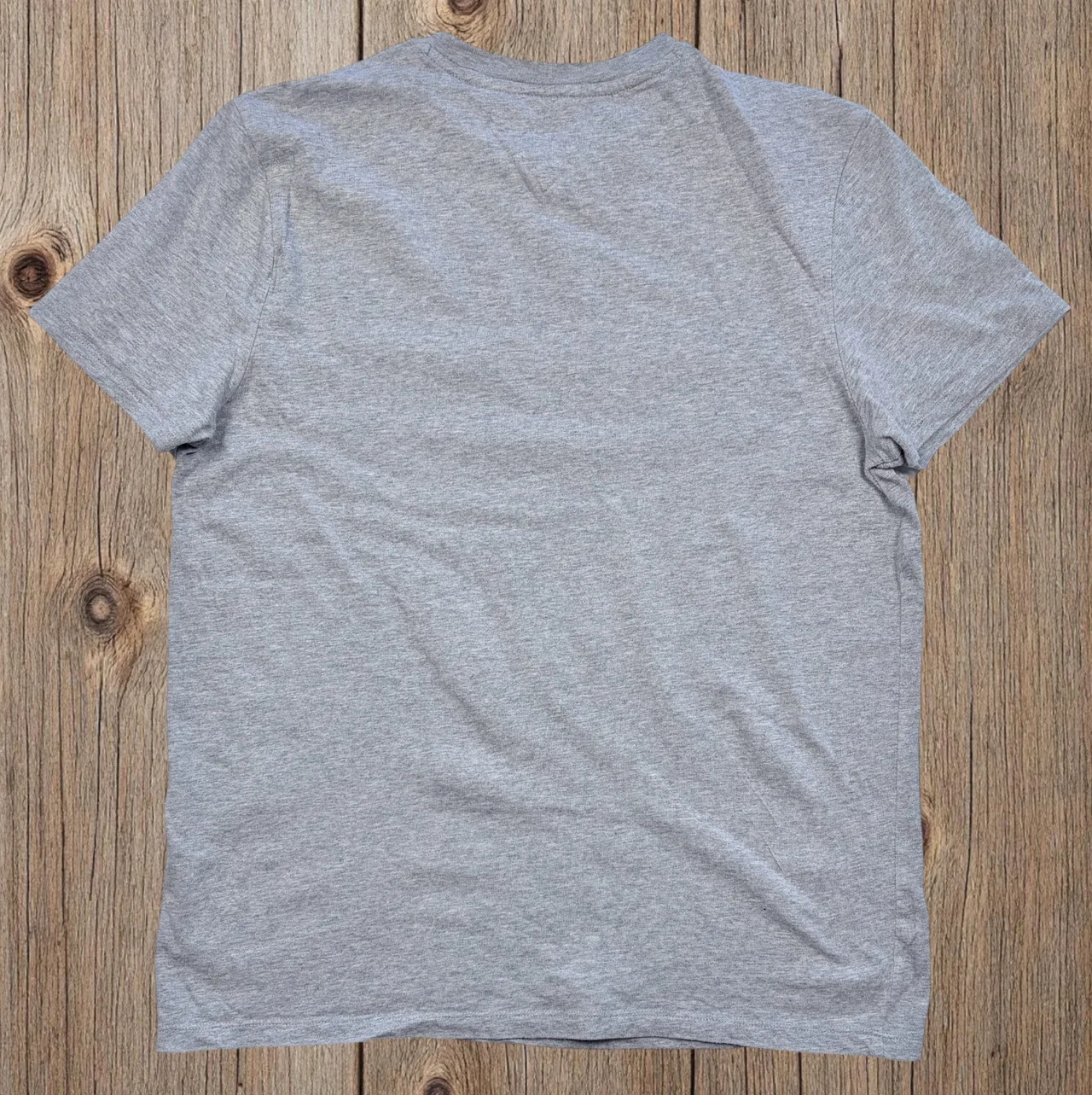 Tommy Hilfiger Men's Grey Flag Logo T-Shirt S – photo 5