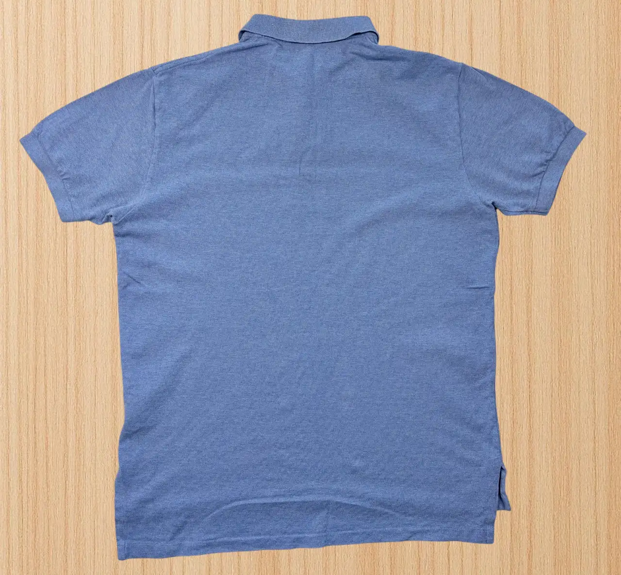 Polo Ralph Lauren Light Blue Piqué Polo Shirt Yellow Pony L – photo 4