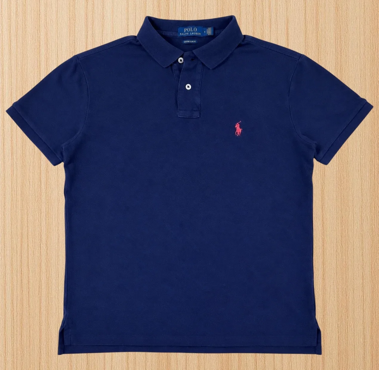 Polo Ralph Lauren Navy Red Pony Polo M — photo 3