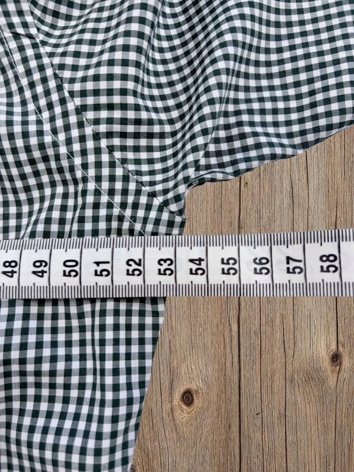 Ralph Lauren Green Gingham Shirt S Orange Pony — photo 8