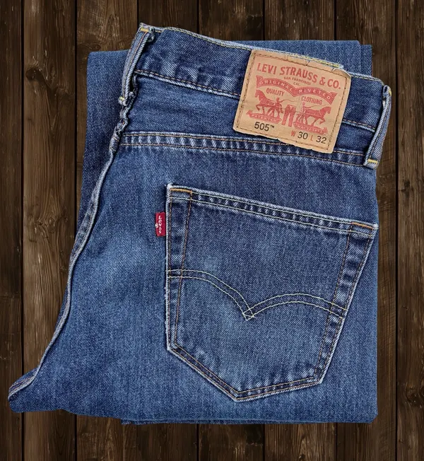Levi’s 505 Regular Straight Leg Jeans W30 Blue