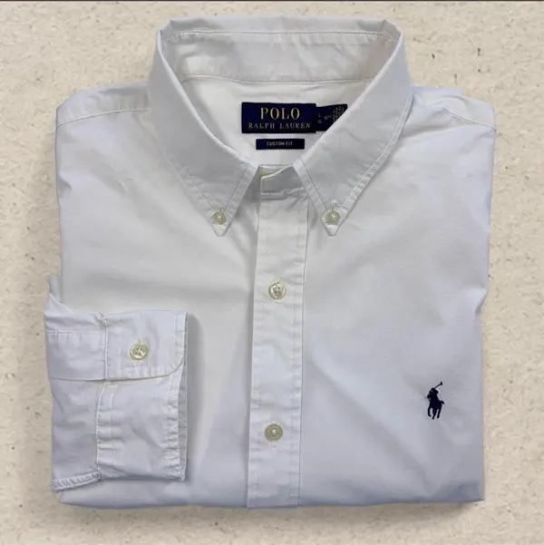 Polo Ralph Lauren Custom Fit White Oxford