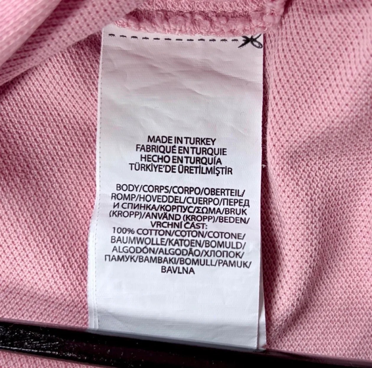 Ralph Lauren Dusty Pink Polo XL | Blue Custom Slim Fit — photo 7