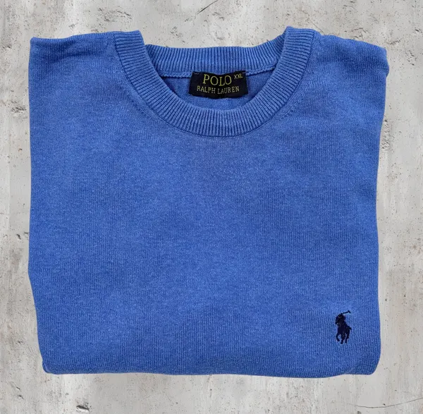Vintage Polo Ralph Lauren USA Blue Sweater XXL