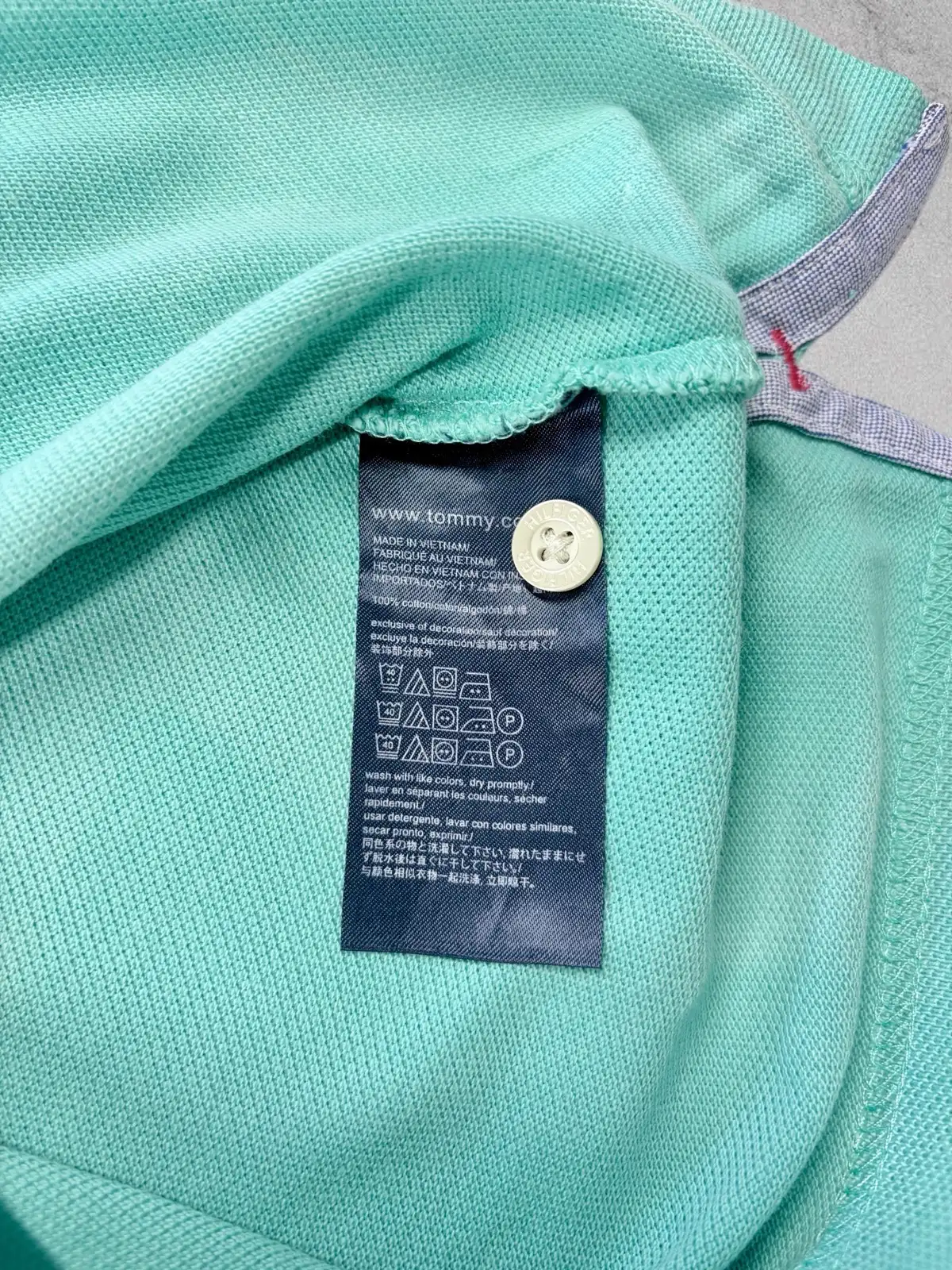 Tommy Hilfiger Custom Fit Mint Polo – M – photo 6