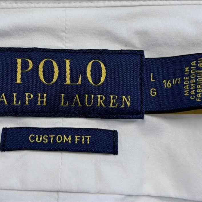 Polo Ralph Lauren Custom Fit White Oxford — photo 6