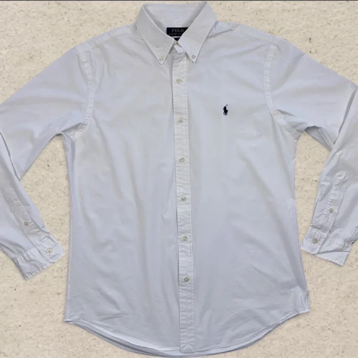 Polo Ralph Lauren Custom Fit White Oxford — photo 3