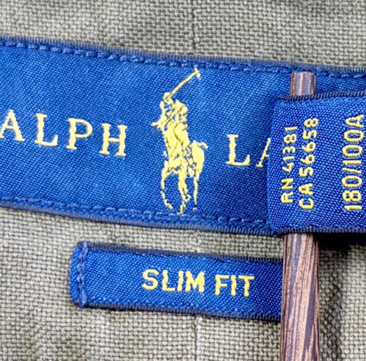 Polo Ralph Lauren Slim Fit Olive Oxford Shirt – Men’s L — photo 6