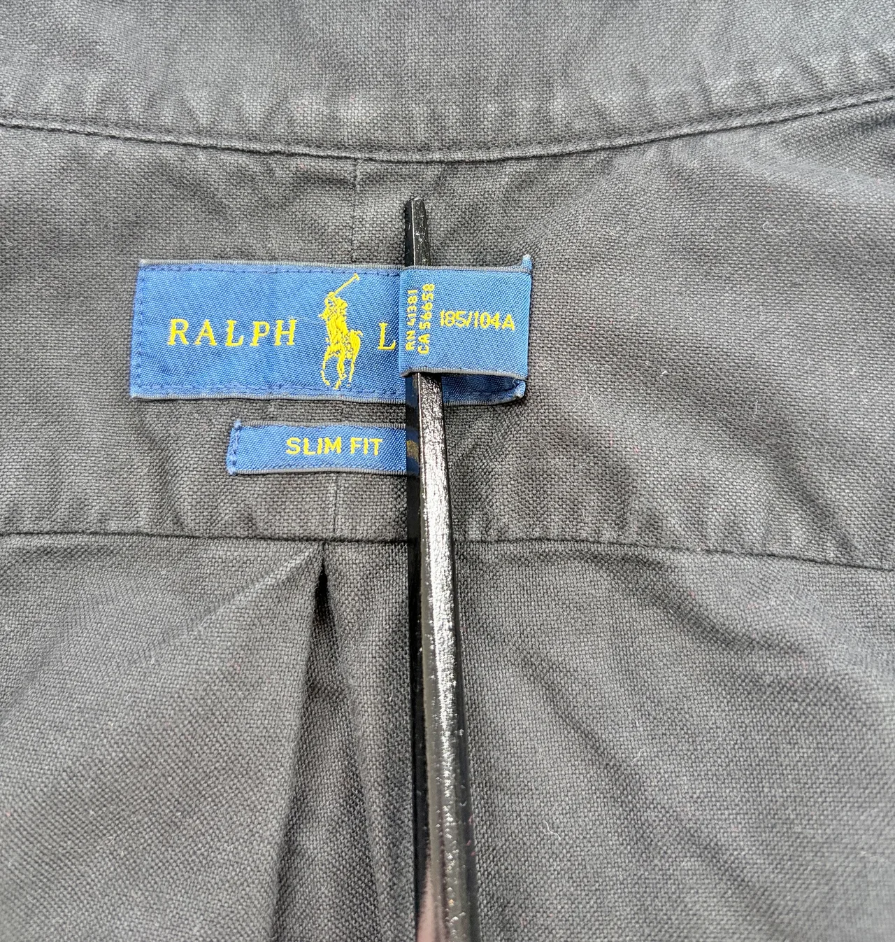 Polo Ralph Lauren Black Oxford Shirt XL — photo 9