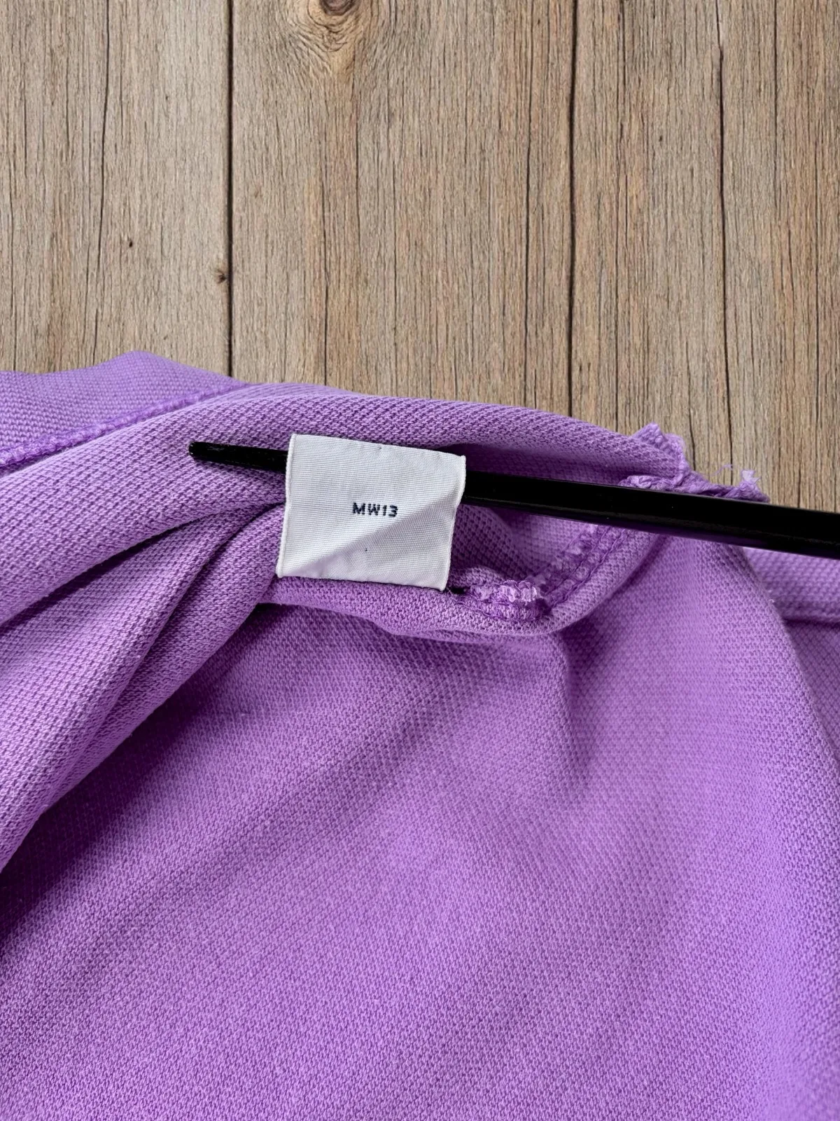 Vintage Polo Ralph Lauren Purple Polo L Yellow Pony – photo 5