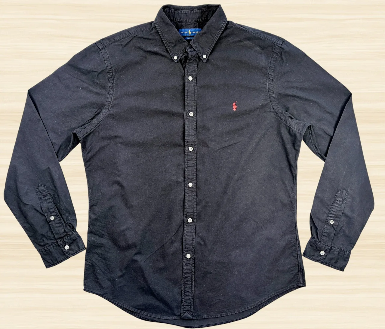 Polo Ralph Lauren Black Oxford Shirt XL — photo 3
