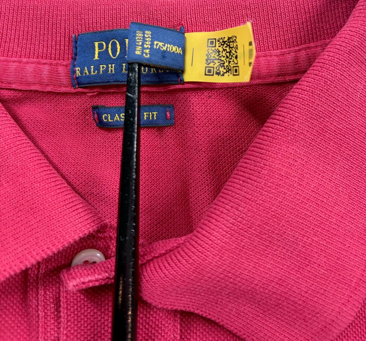 Polo Ralph Lauren Denim Bear Red Polo XL — photo 9