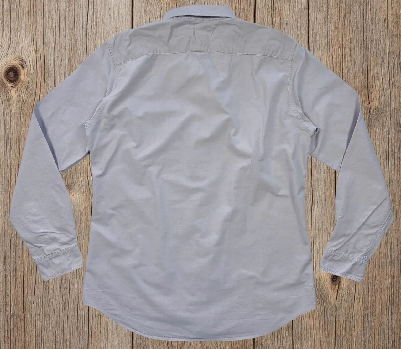 UNIQLO Men's Slim Fit Oxford Shirt L – Grey – photo 4